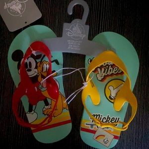 Disney flip flops water shoes